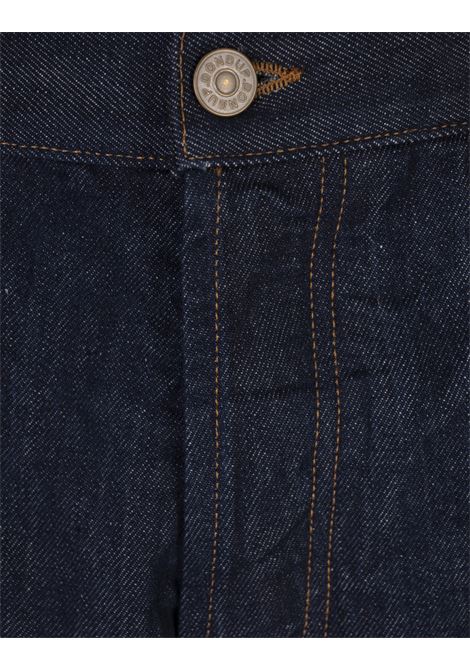Jeans Carrot Fit In Denim Blu Scuro DONDUP | UP708-DFE338U MN5800